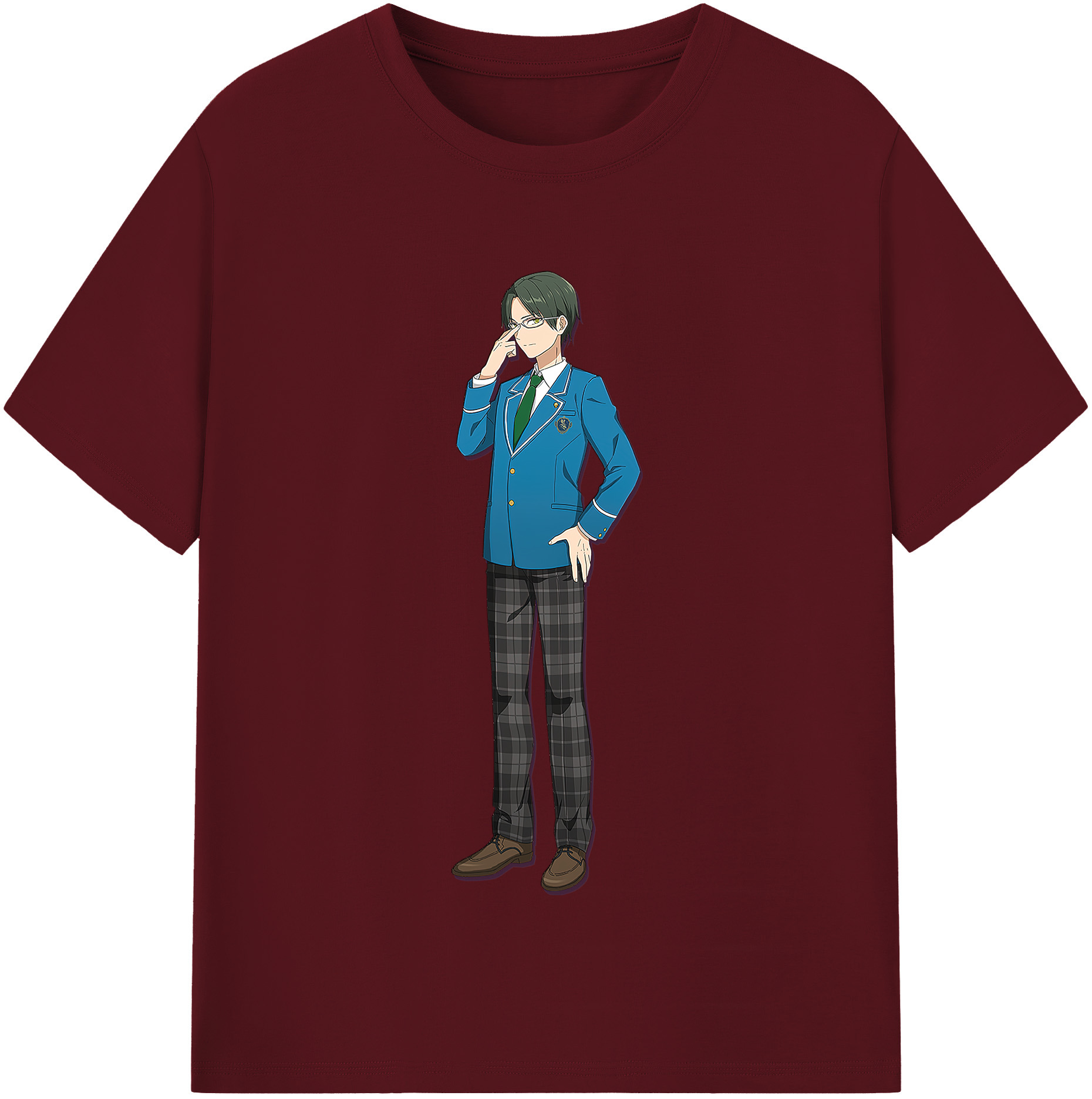 （画像用） あんさんぶるスターズ! Ensemble Stars 綿100％半袖Tシャツ（フロントプリント）